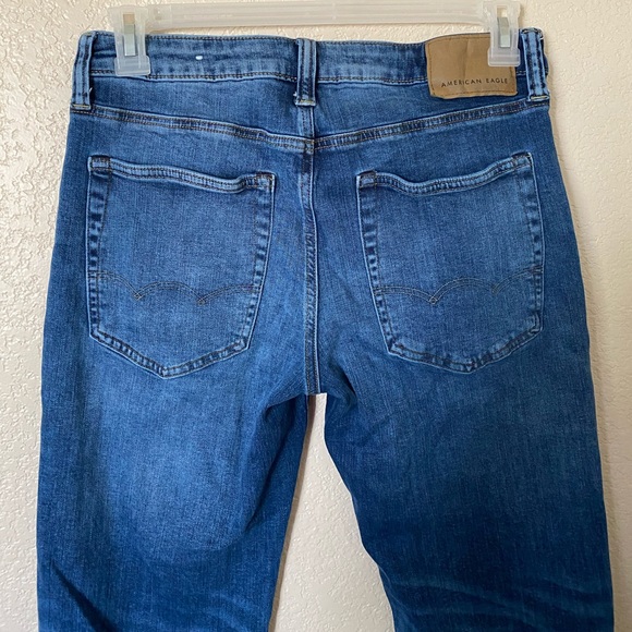 american eagle men's jeans slim straight